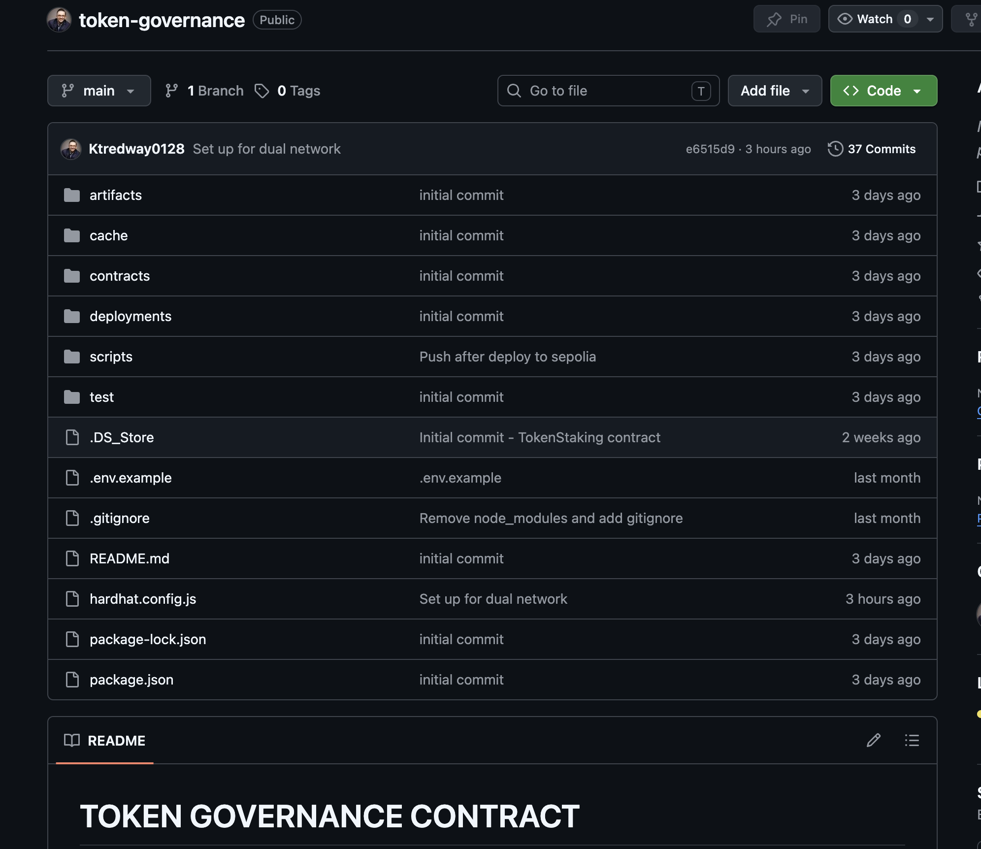 Token Governance